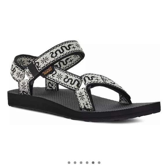 Teva Women's Size 9 Original Universal Sandals White Black NWT Quick-Dry - Picture 9 of 10